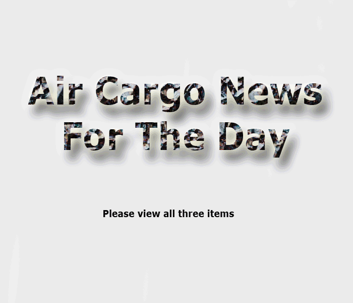 Air Cargo News For June 3, 2015