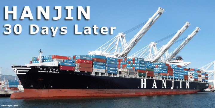 Hanjin 30 Days Later