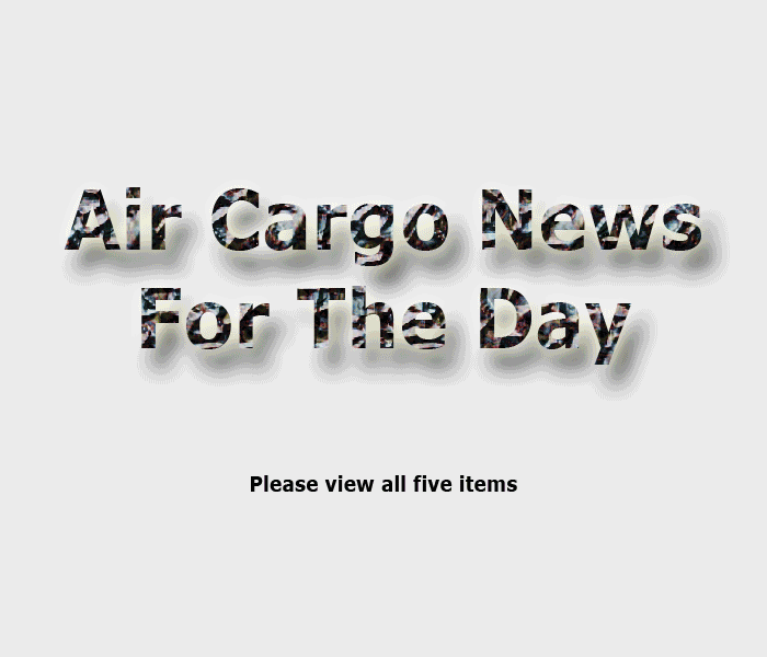Air Cargo News For October 3, 2016