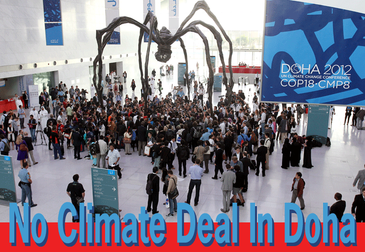 No climate deal in Doha