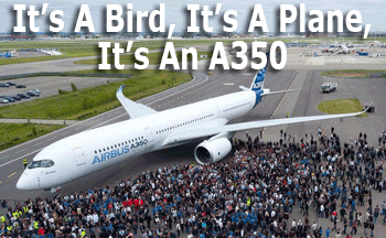 Airbus A350 Paris Air Show