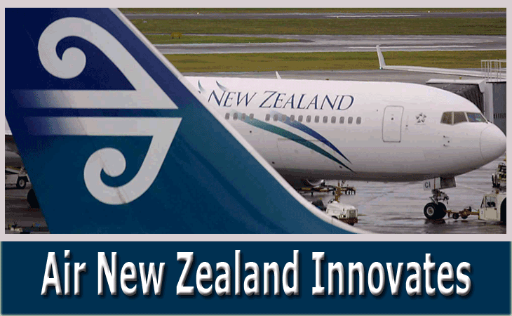 Air New  Zealand Innovates