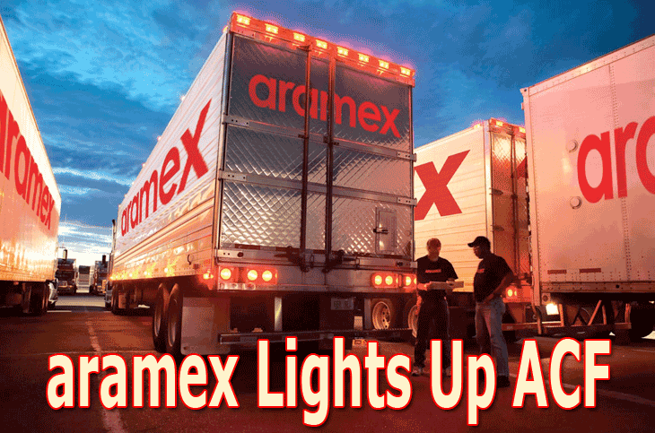 Aramex Lights Up ACF