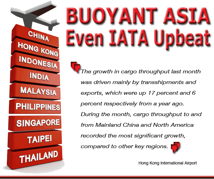 Buoyant Asia Even IATA Upbeat