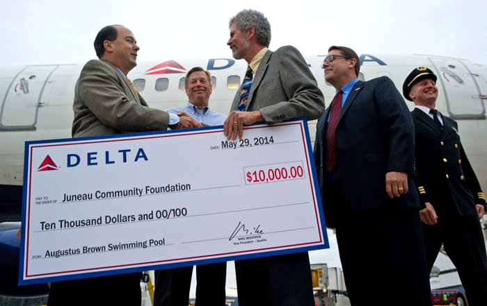 Delta Contributes To Juneau Community