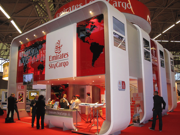 Emirates SkyCargo Booth