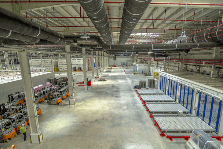 DWC Cargo Terminal Interior