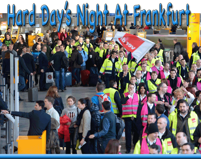 Frankfurt Airport Strike