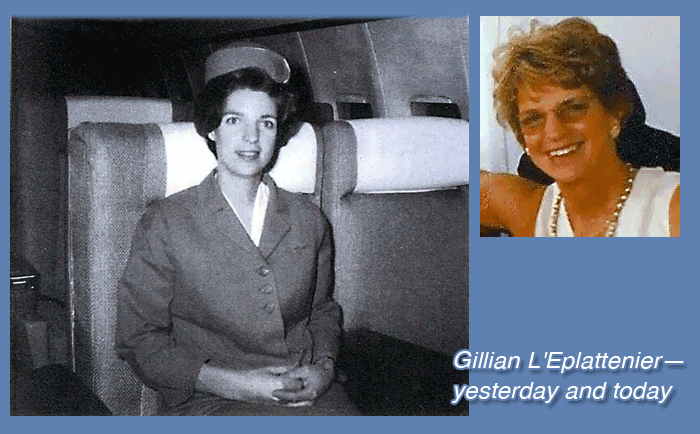 Gillian L'Eplatennier Pan Am Stewardess