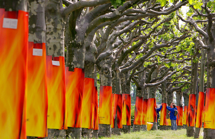 Greenpeace Frankfurt demonstration