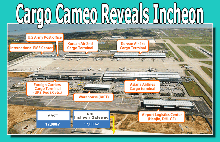 Cargo Cameo Reveals Incheon