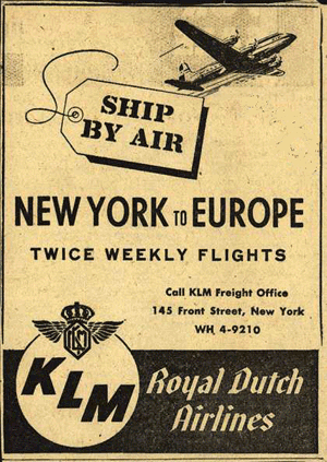 KLM Cargo Ad