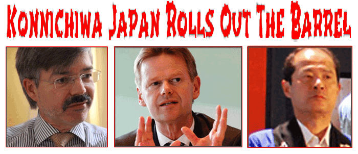 Konnichiwa Japan Rolls Out The Barrel