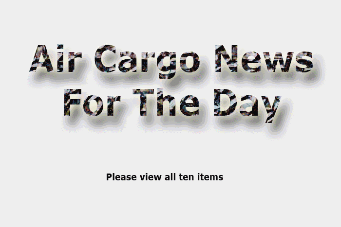 Air Cargo News For May 29, 2014
