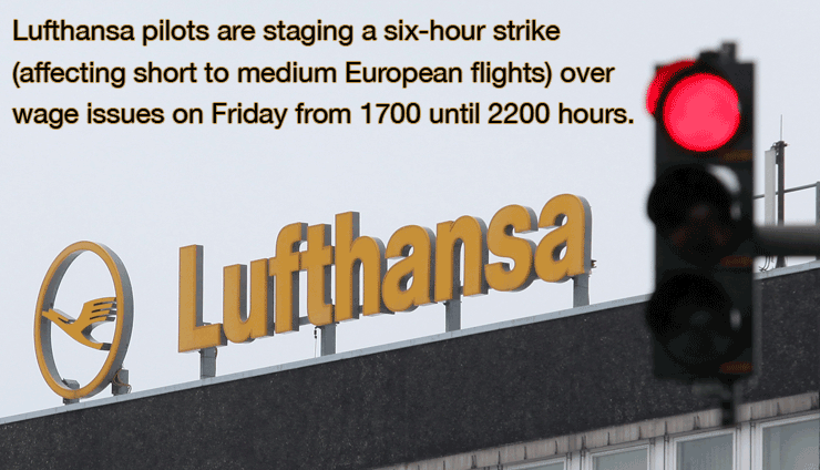 Lufthansa Strike Friday