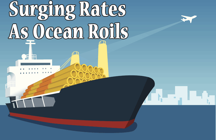 Surging Rates As Ocean Roils