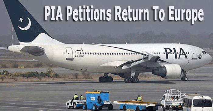 PIA Petitions Return To Europe