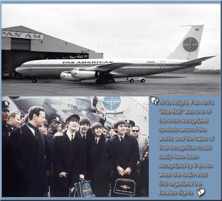 Pan Am Plane Epostein Beatles