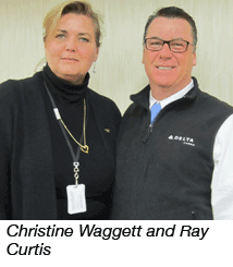 Ray Curtis and Christine Waggett
