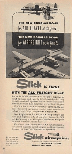 Slick DC-6 Ad