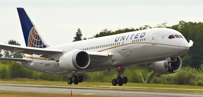 United Airlines 787