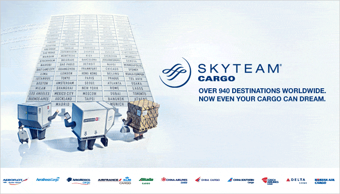SkyTeam Cargo Ad