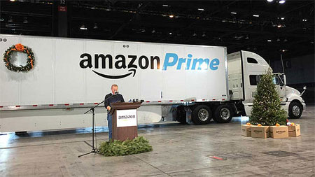 Amazon Prime Truck