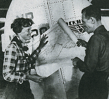 Amelia Earhart & Fred Noonan