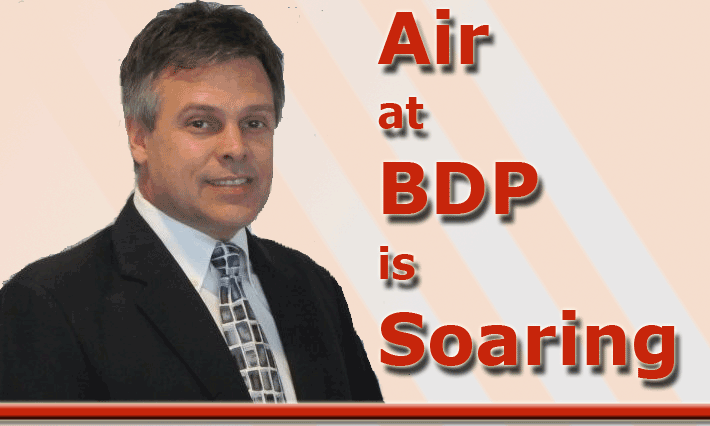 Air At BDP Is Soaring