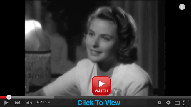 Ingrid Bergman Play It Again Sam