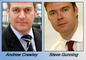 Andrew Crawley and steve Gunning