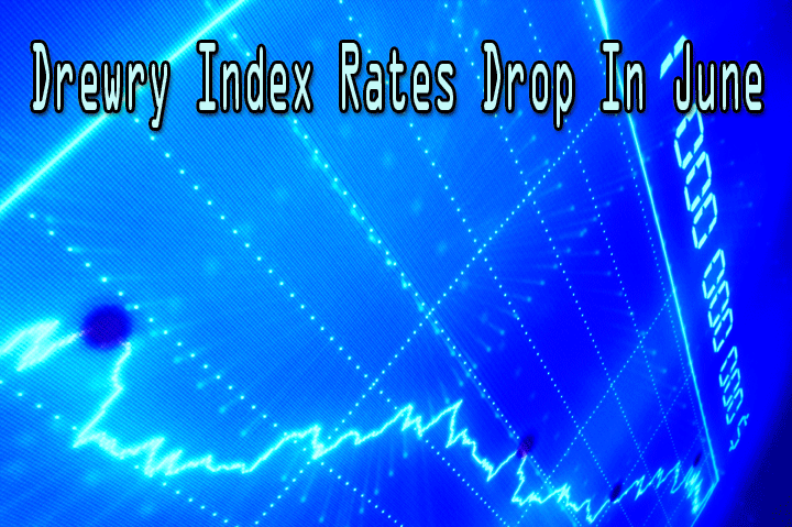 Drewry Index Rates Drop In June