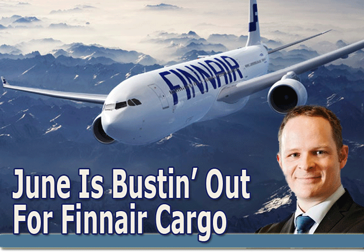 June is Bustin' Out For Finnair Cargo