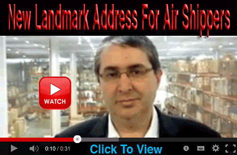 New Landmark Address For Air Shippers