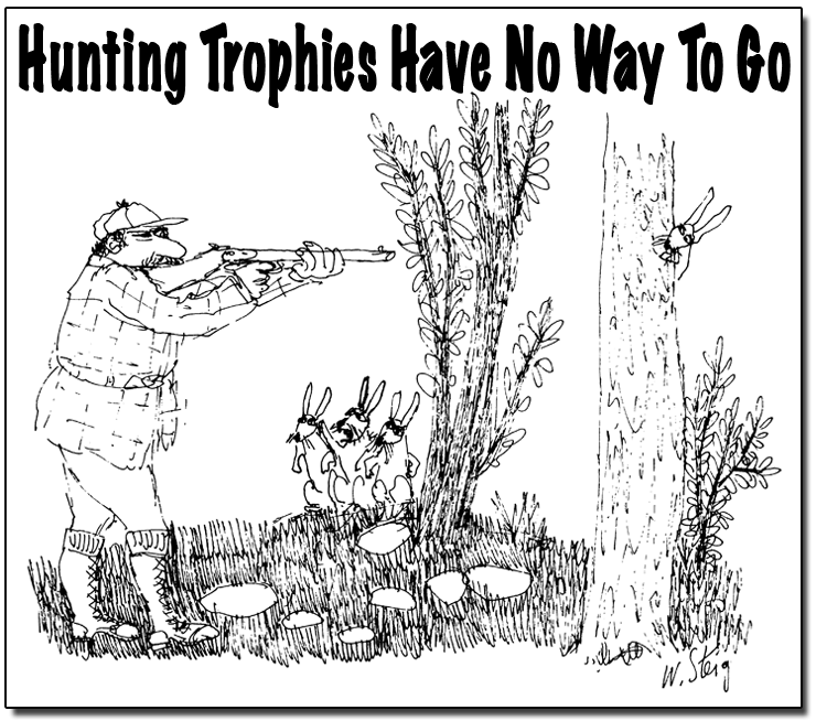 Hunting Trophies Have No Way To Go