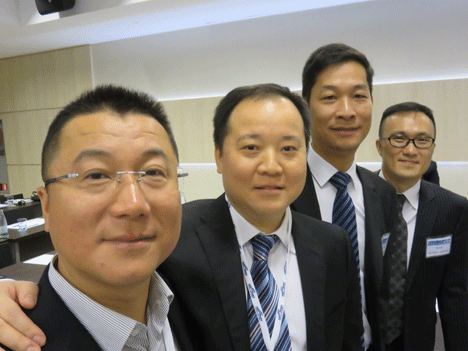 Mike Liu, Frank Sun, Adley Ho and Nick Ng