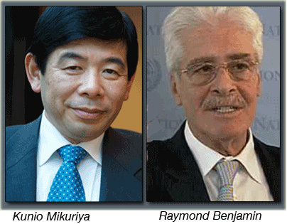 Kunio Mikuriya and Raymond Benjamin