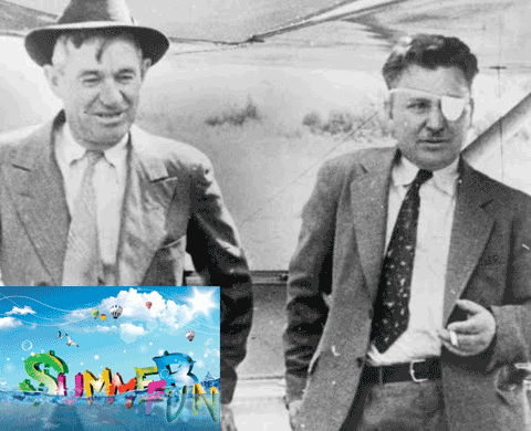 Wiley Post and Will Rogers