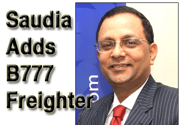 Saudia Adds B777 Freighter