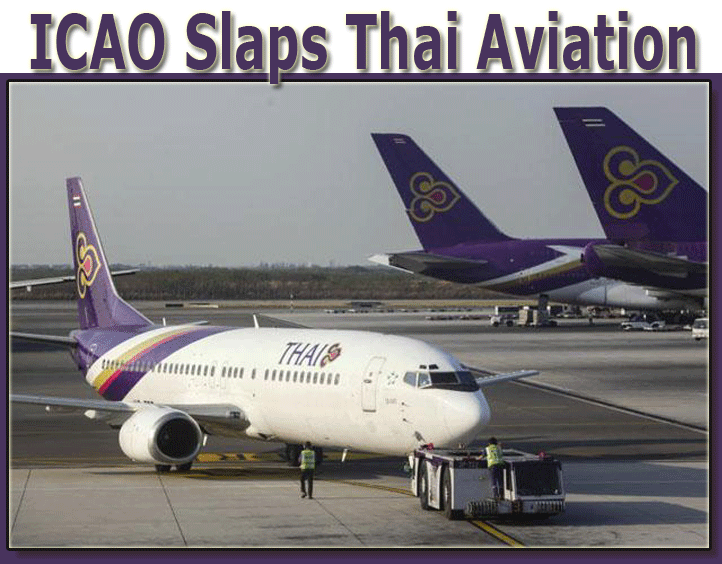 ICAO Slaps Thai Aviation