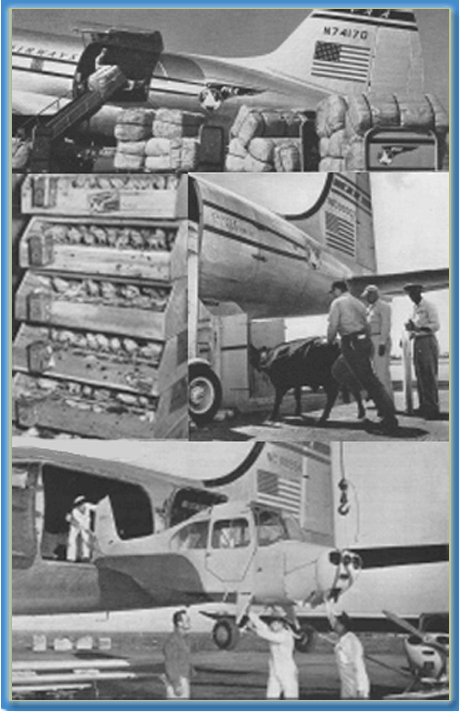 historic cargo loading photos