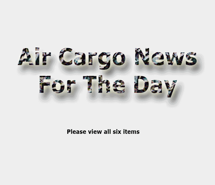 Air Cargo News For July 20, 2014