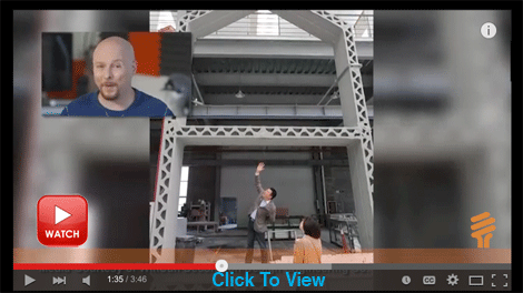 3D China Vaillage Video