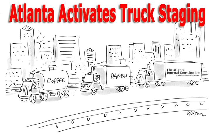 Atlanta Activates Truck Staging