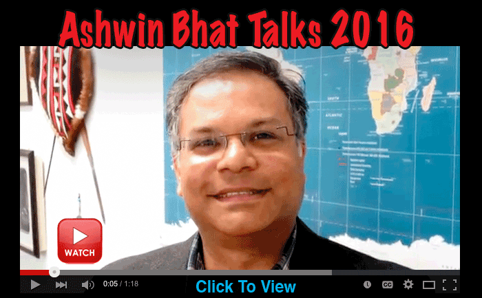Ashwin Bhat Talks