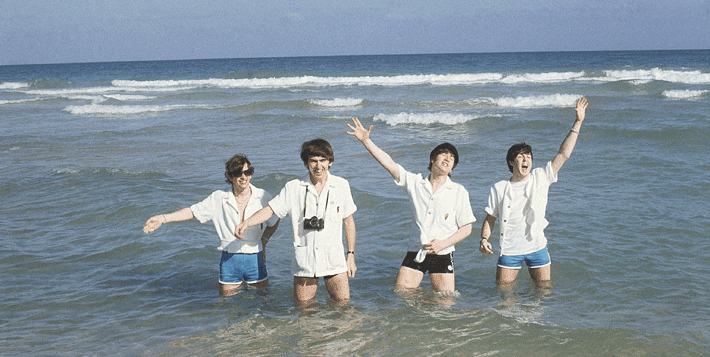 Beatles At The Beach