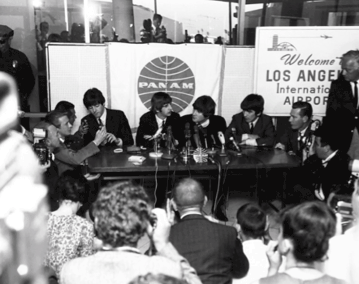 Beatles LAX Press Conference