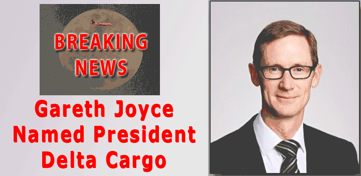 Gareth Joyce Named Delta Cargo President