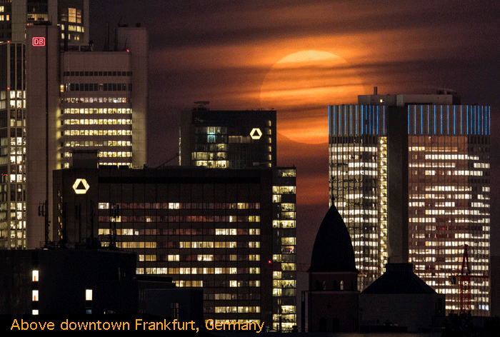 Frankfurt Supermoon