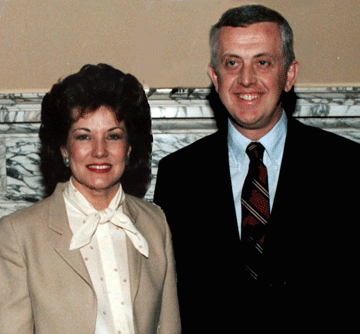 Geoffrey Arend and Elizabeth Dole
